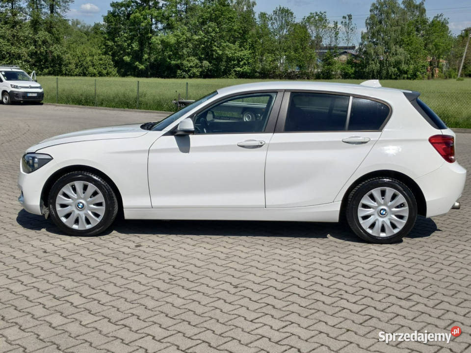 BMW 116 16 benzyna 136 5drzwi nawigacja biały Kęty sprzedam