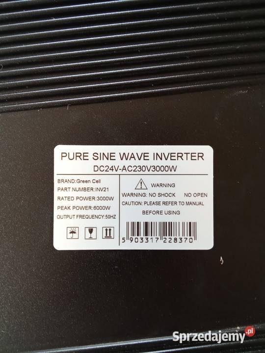 Przetwornica Green Cell 24V230V 30006000W