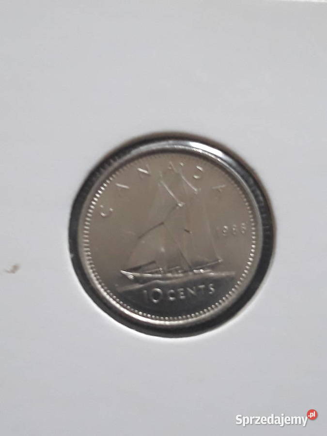 10 Centów Kanada 1986 r Konin