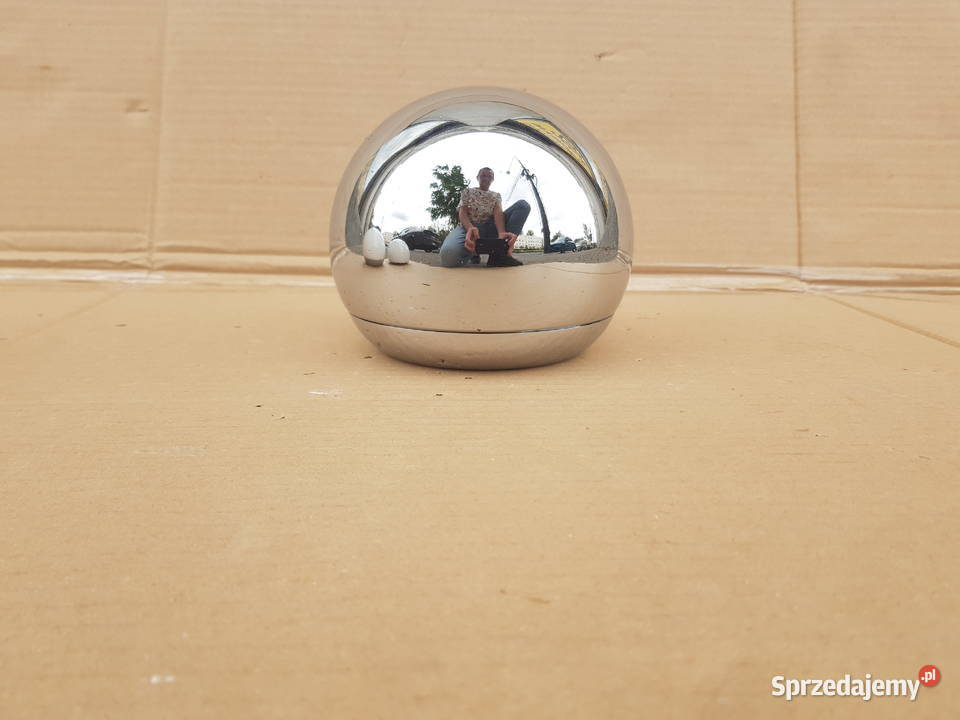 Klosz do lampy KULKA KULA metalowa CHROM 150mm sprzedam