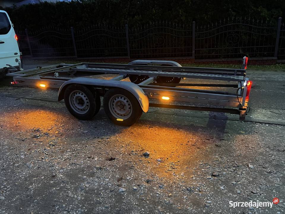 Przyczepa laweta DMC 2600 ładowność 2100 Tarnów sprzedam