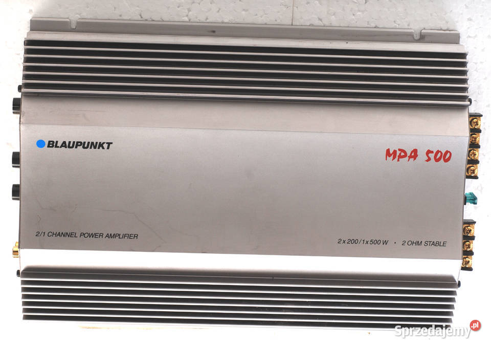 Wzmacniacz samochodowy Blaupunkt MPA 500 Barlinek