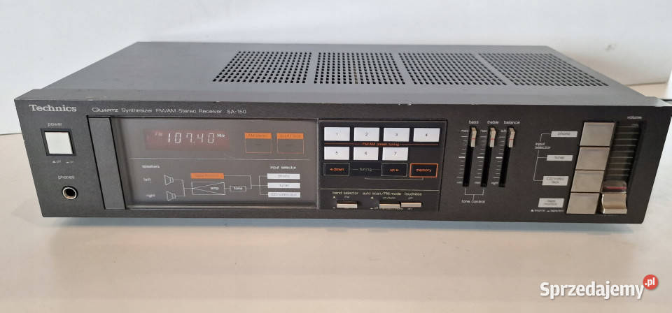 Amplituner technics SA150 SA 150 tuner radio Międzychód