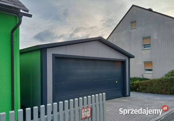 Garaż ocieplany z płyty warstwowej blaszak Wodzisław Śląski