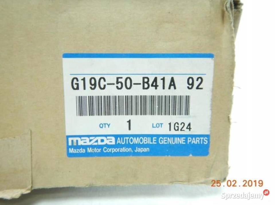 LISTWA ZDERZAKA PRAWY PRZÓD MAZDA 626