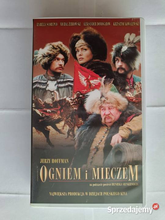 Ogniem i mieczem kaseta VHS Gdynia
