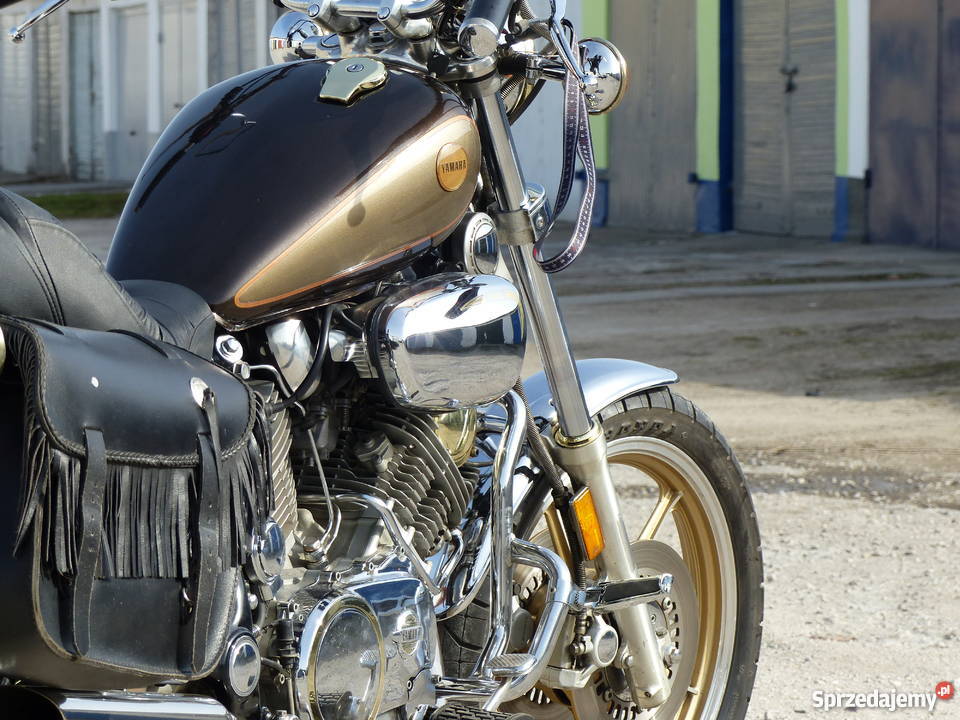 Piękna Yamaha Virago Gold Edition 1000 Rok produkcji 1986 Włocławek