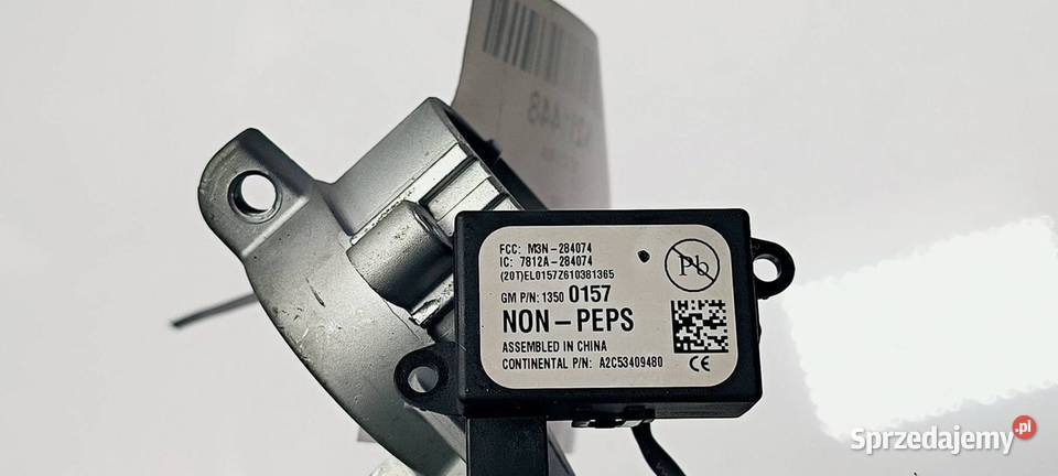 STACYJKA OPEL ASTRA J 13500157 kujawsko-pomorskie Lipno