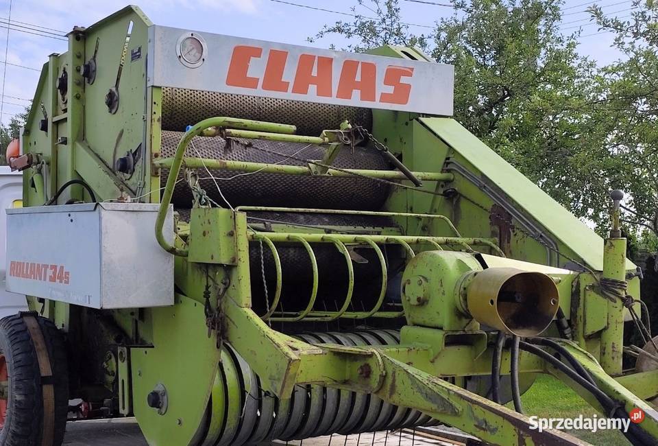 Prasa Claas Rollant 34s balot 90x120 Konopiska