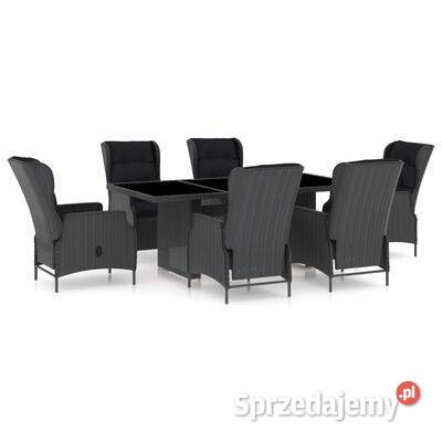 vidaXL 7cz zestaw mebli ogrodowych poduszki mazowieckie Warszawa