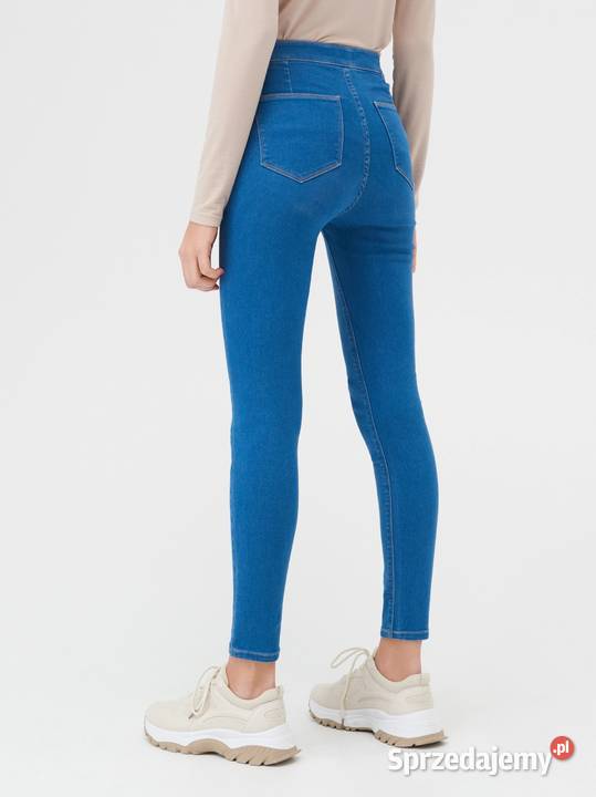 Sinsay Jeansy skinny high waist 1329B50J spodnie Zamość
