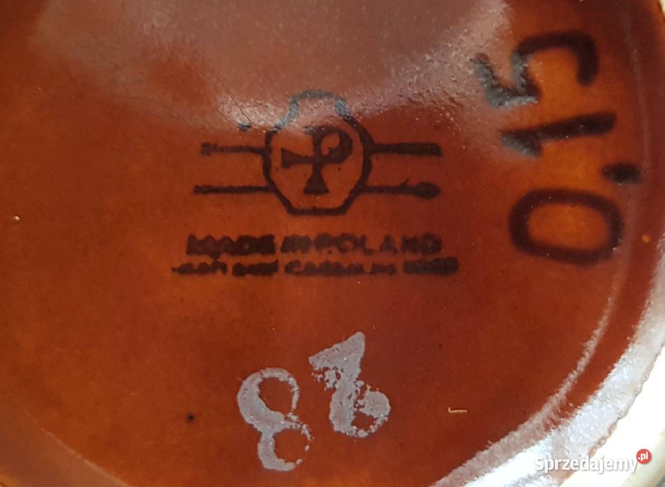 Porcelit fajans Pruszków PRL filiżanka mlecznik Ruda Śląska sprzedam
