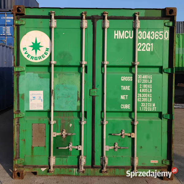 Kontener morski magazynowy 20DV 6 metrowy sprzedam