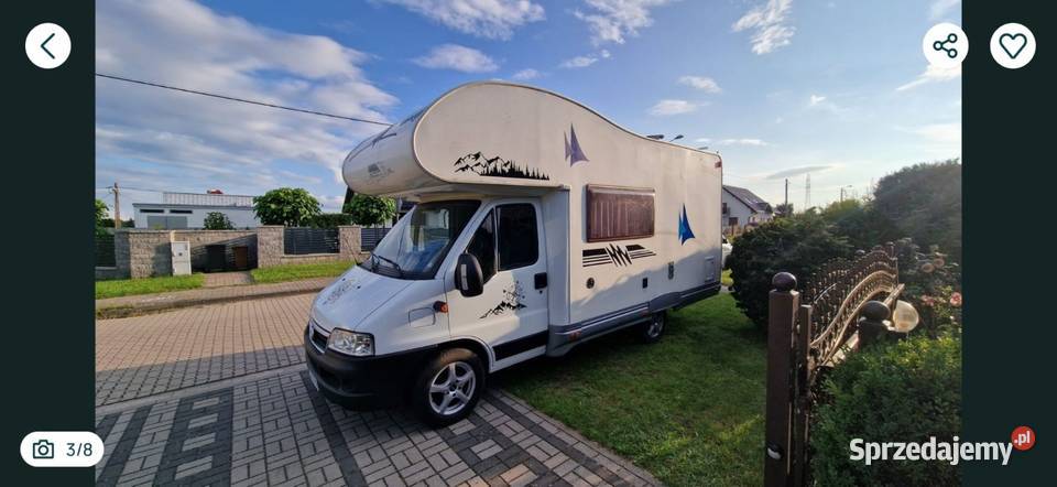 Fiat Ducato Alkowa 6 osób 20HDi 120 zamiana