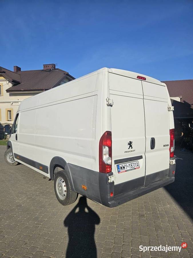 Peugeot boxer 20 hdi 2016 kupiony w Polsce
