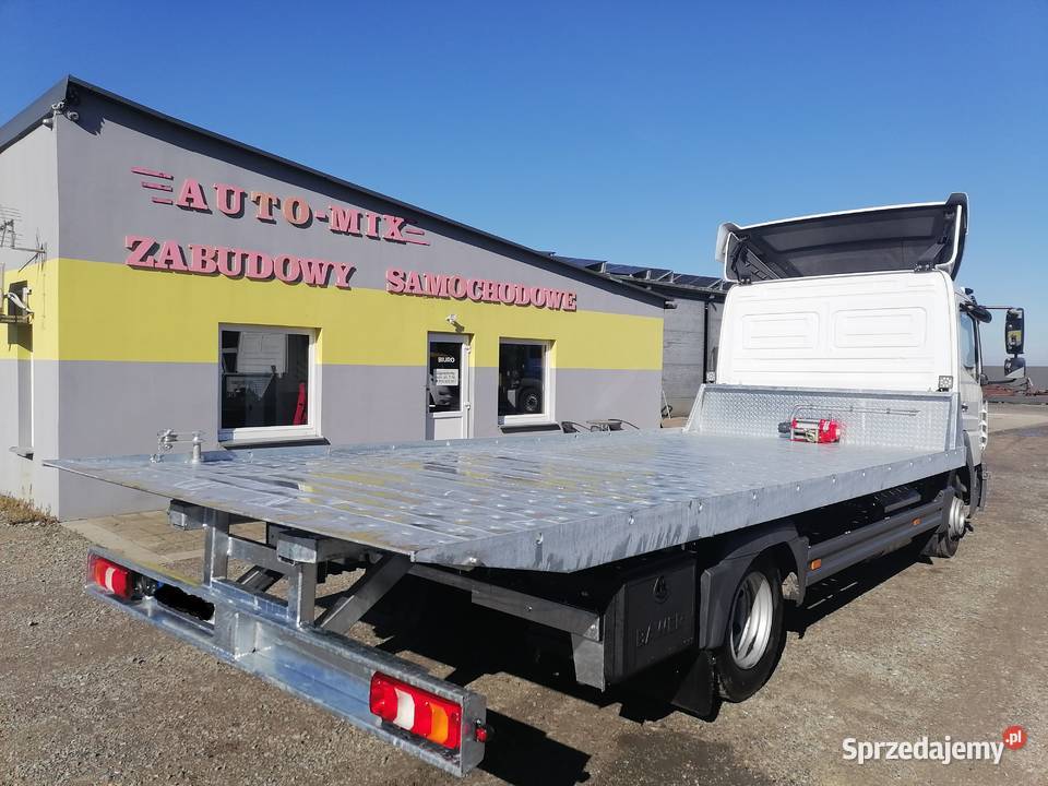 MERCEDES MAN auto laweta nowy najazd Strachosław