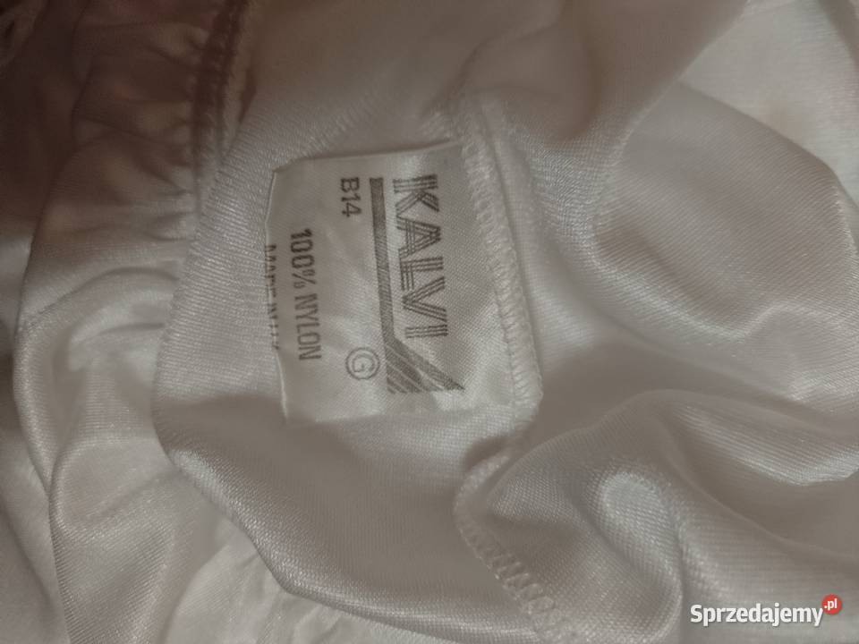 4042 LXL Biała półhalka pod spódnicę z Londynu Kraków