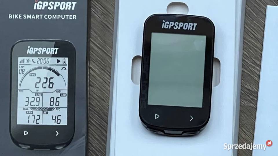 Zestaw licznik rowerowy IGPSPORT BSC100S plus Żukowo