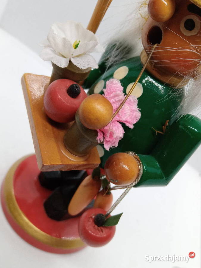 Figurka do kadziłka Erzgebirge ruchermnnchen Radłów