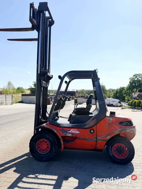 wózek widłowy LINDE H45D diesel PERKINS udźwig Linde łódzkie sprzedam