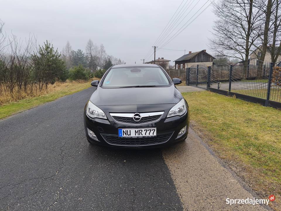 Opel Astra J 14 Benzyna Klima 5 Drzwi Tempomat z radio śląskie Kłobuck sprzedam