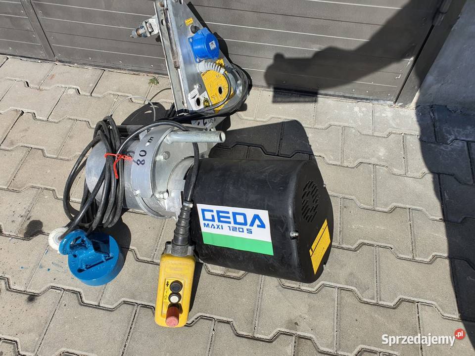Wciągarka GEDA Maxi 150s z pilotem GEDA opolskie Stare Siołkowice