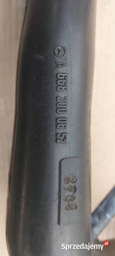 Centralka rura rurka wody MERCEDES W168 17 CDI Szczecin