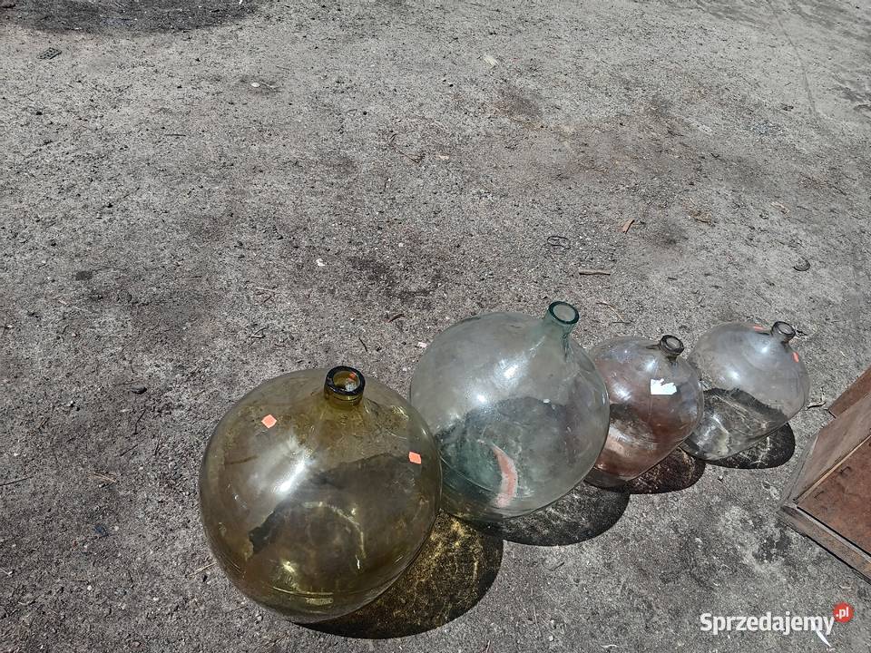 Balon do wina 40l i 25l śląskie Mierzęcice
