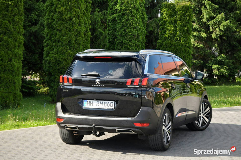 Peugeot 5008 20d180GTVirtual7FoteliFul elektrochrom. lusterko wst. Ostrów Mazowiecka