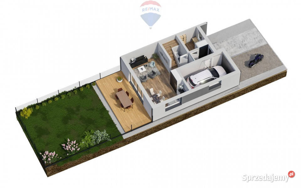 Zamieszkaj komfortowo ogród taras garaż Liczba pokoi 4 Nieborowice sprzedam