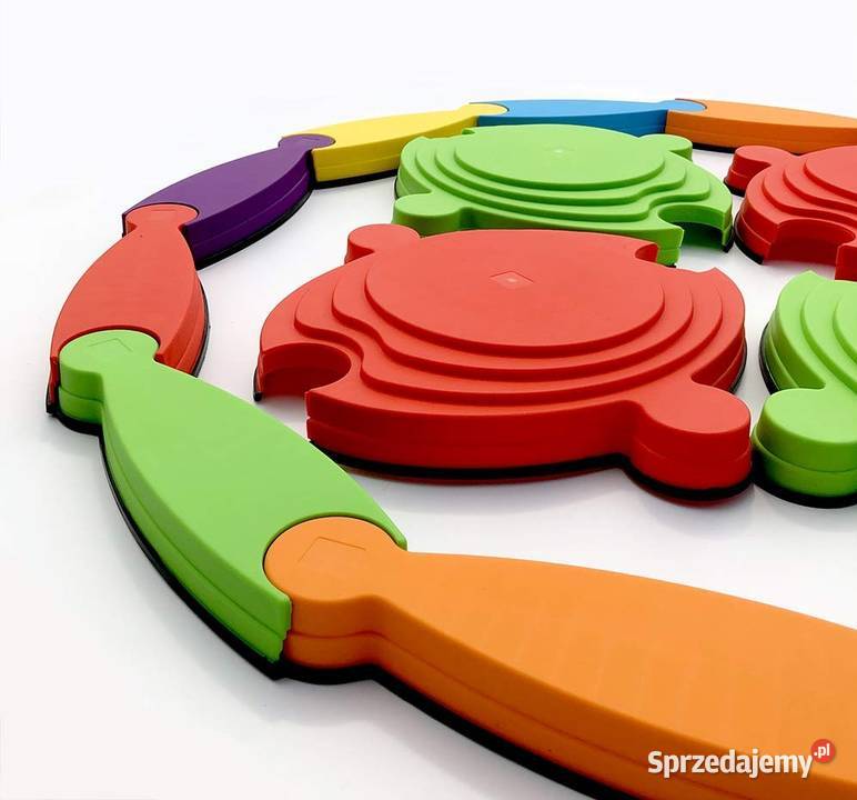 Kolorowe wyspy i rzeka Plastyczne dolnośląskie Słotwina