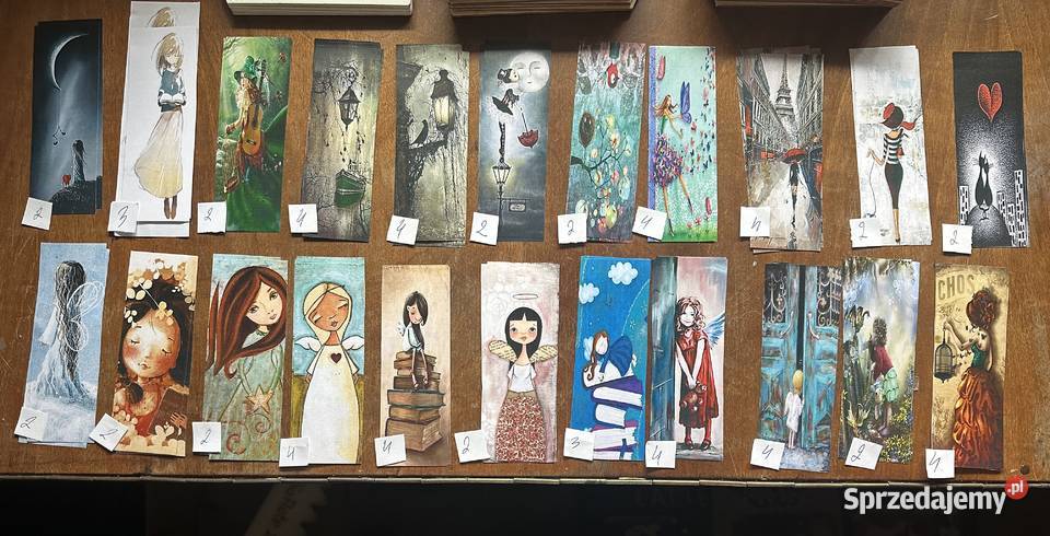 Zakładki do książek Decoupage 30 sztuk