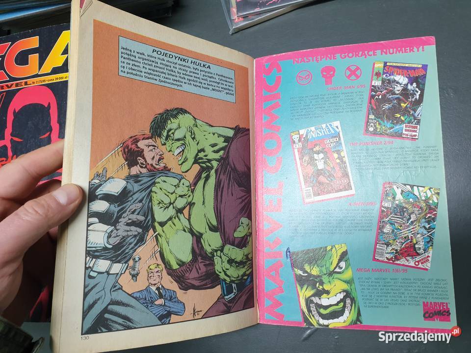 Mega Marvel 1 6 1995 The Incredible Hulk TMSemic Rok wydania 1995 Gdynia