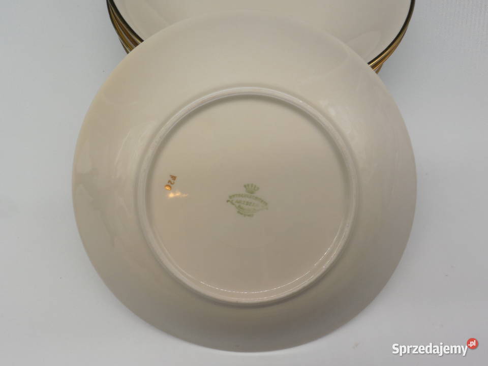 Porcelanowe talerze głębokie do zupy 7 Raszków