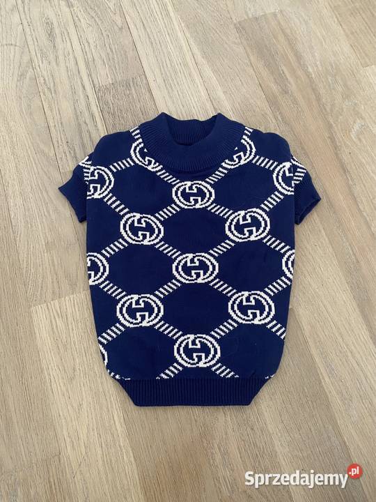 Nowy sweterek ubranko psa GG Gucci L Dla psów Akcesoria dla zwierząt sprzedam