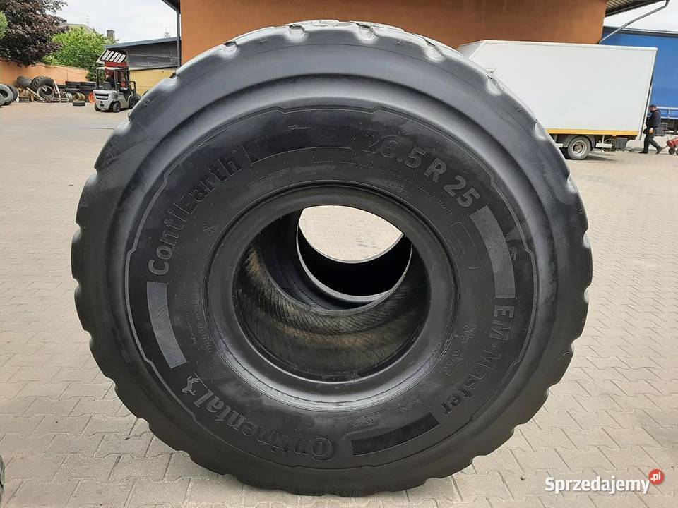 2x Opona używana przemysłowa 265R25 CONTINENTAL B do 50 km/h