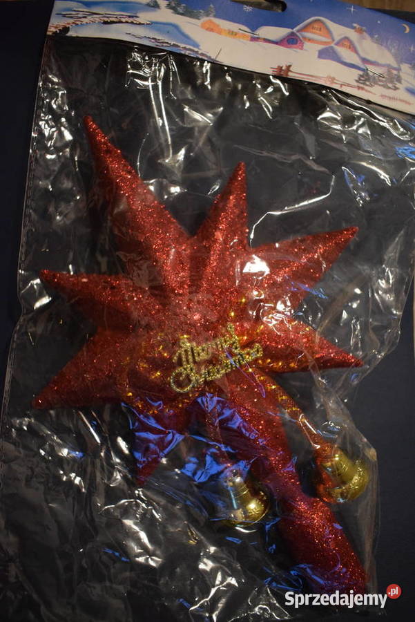 Dwie duże ozdoby choinkowe w jednej Gwiazda Chełmno sprzedam