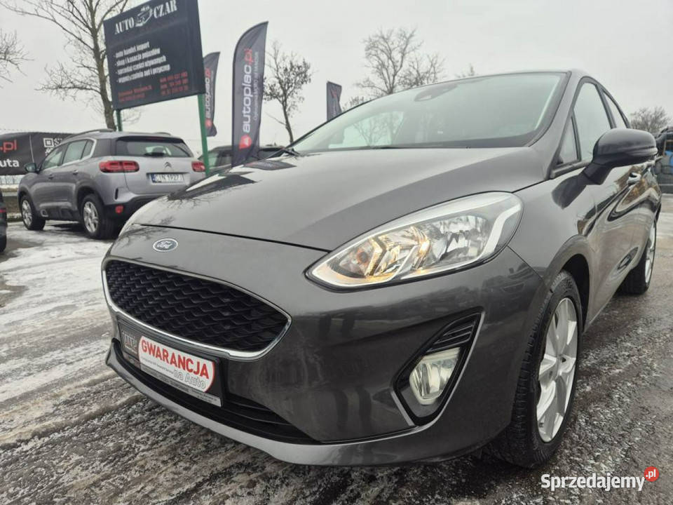 Ford Fiesta 10 Turbo 100 5drzwi Ładna Mk8 2017 kurtyny powietrzne Samochody osobowe Gniewkowo