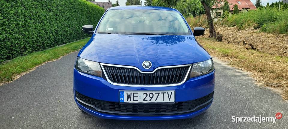Skoda Rapid 10 TSI 95 2018r SalonPL 120TyśKm Wrocław