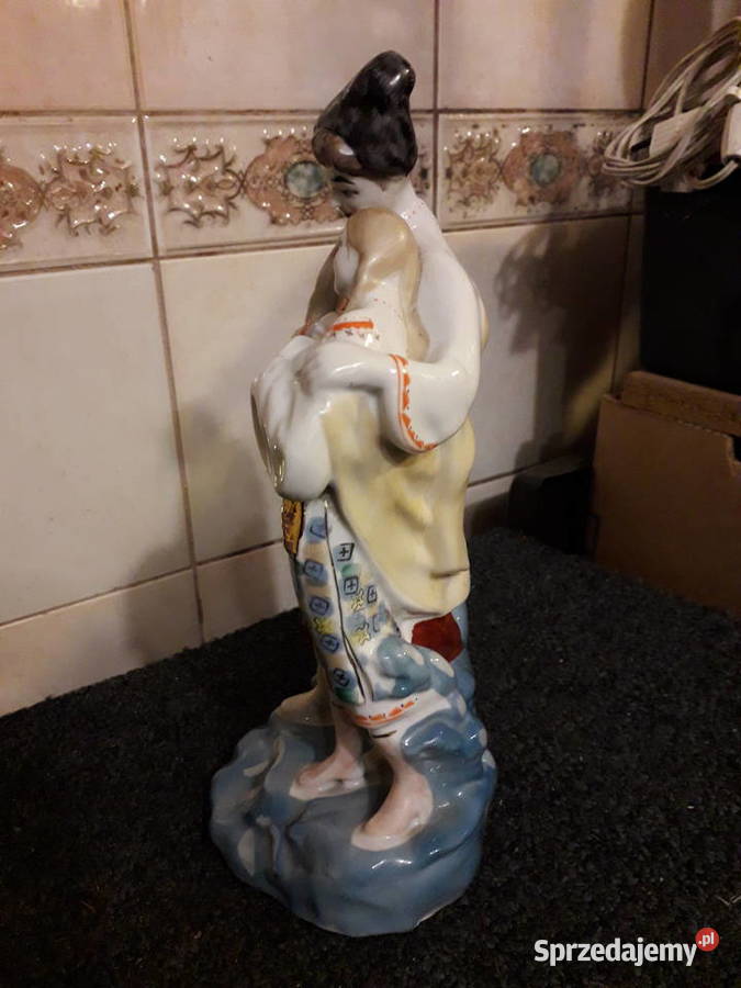 Pan kozak i panna przytulasy figurka Połonne na Porcelana i szkło Warszawa