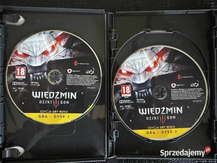 Gra Wiedźmin 3 Dziki Gon PC wielkopolskie Pleszew