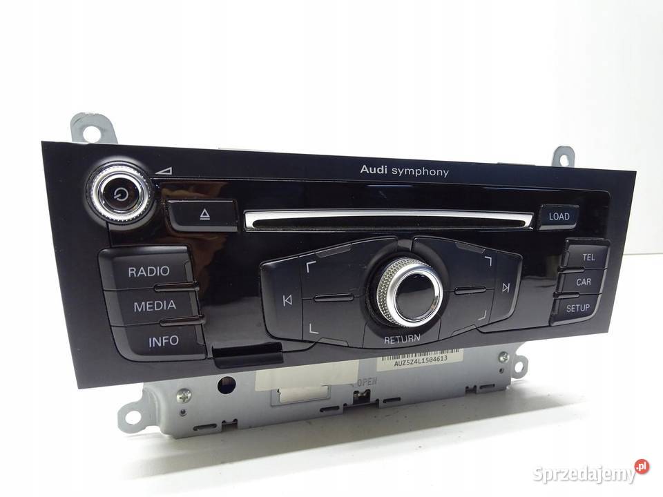 RADIO ODTWARZACZ CD NAVI NAWIGACJA AUDI A4 B8 A5 osobowe Motoryzacja