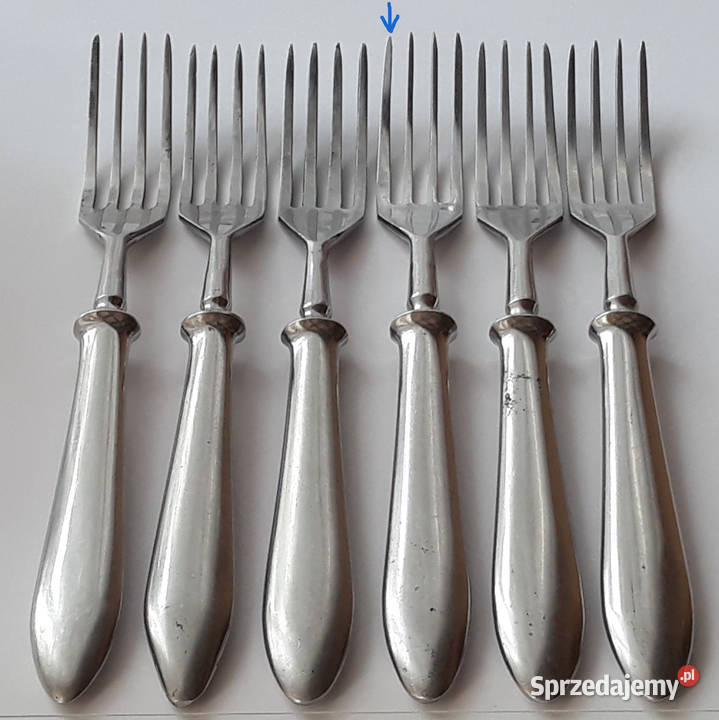 Stare kute widelce obiadowe 2 KROPLA WODY Dąbrowa Górnicza sprzedam