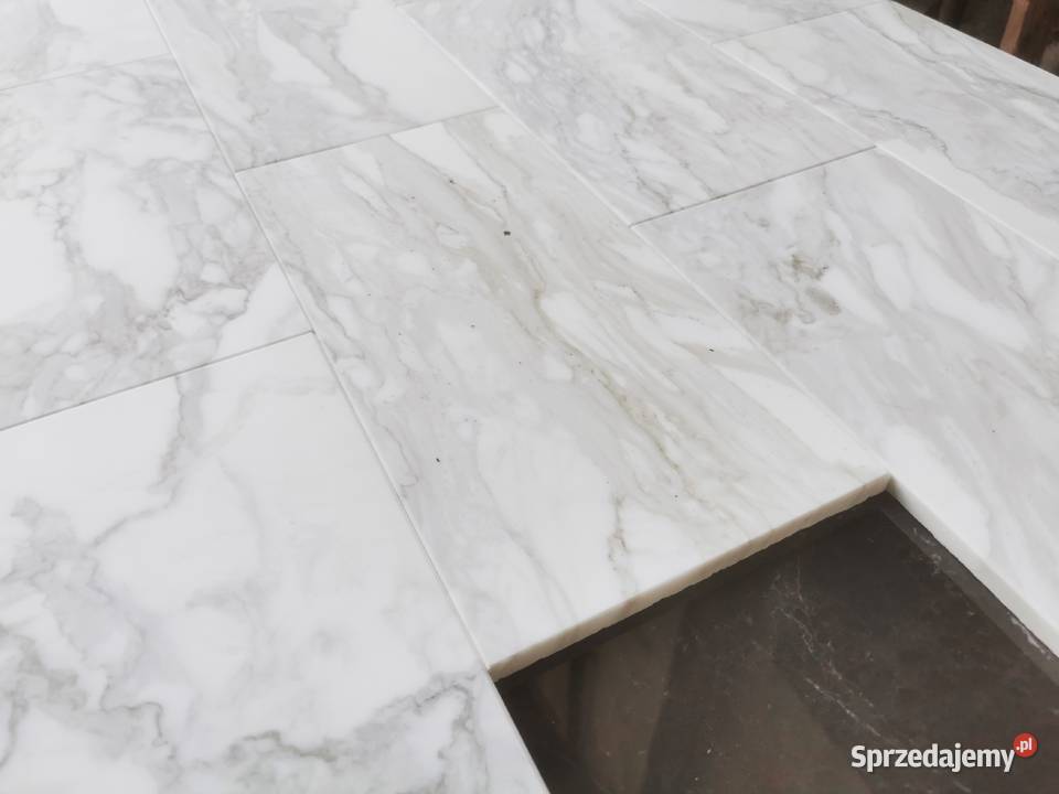 Marmur 152x305x1 Płytki Marmurowe Calacatta małopolskie Poskwitów