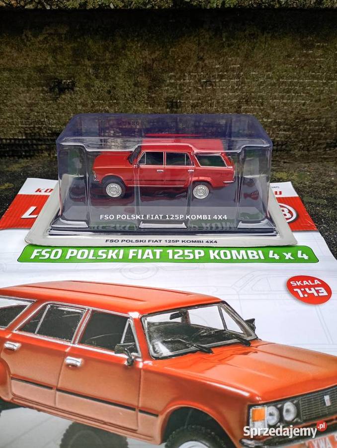 FIAT 125P KOMBI 4x4 Legendy FSO model 143 Antyki, Sztuka, Kolekcje Warszawa