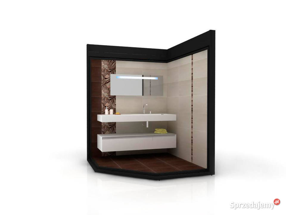 Ekspozytor na kamień płytki boks szybki montaż Bydgoszcz