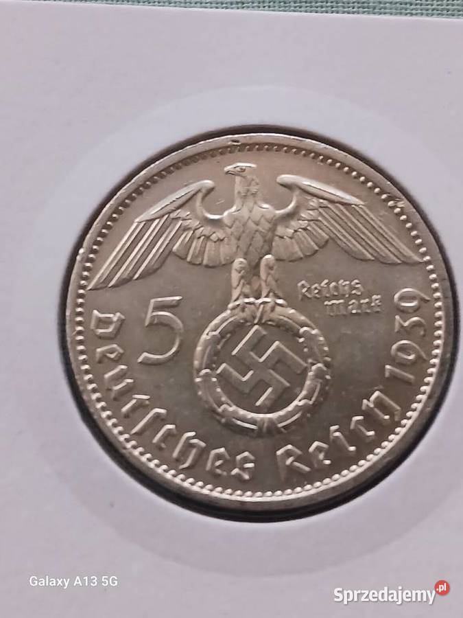 5 Marek Niemcy 1939 r Paul von Hindenburg men J