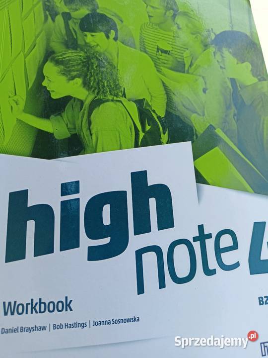 High note 4 workbook ćwiczenia pearson miękka Warszawa