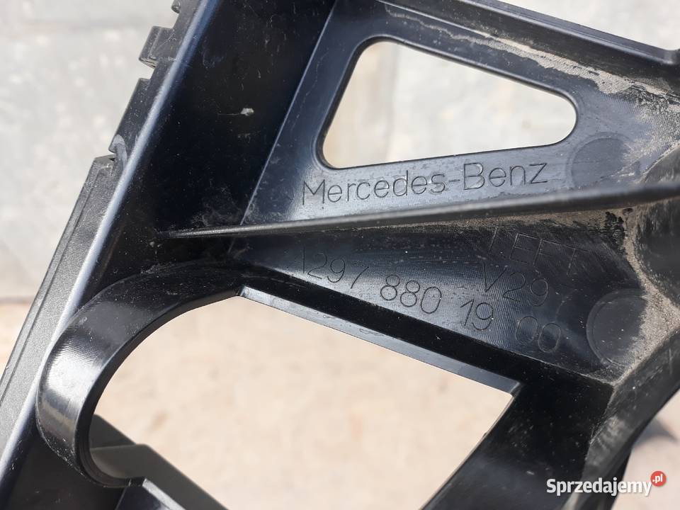 MERCEDES EQS ŚLIZG ZDERZAKA PRAWY TYŁ wielkopolskie