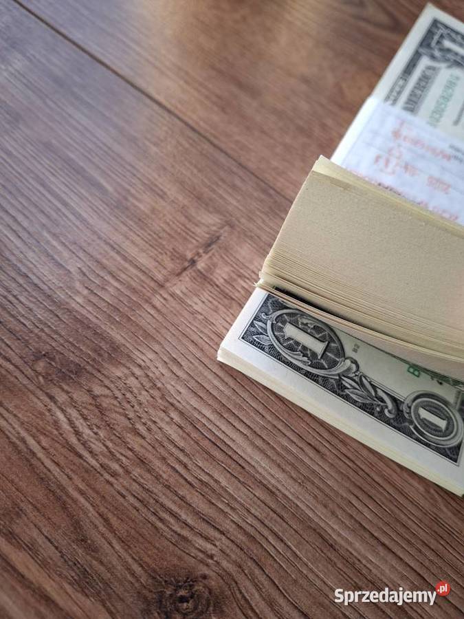 100 sztuk banknotów 1 dolar amerykański USD